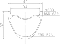 29er 40mm/27.5er 40mm Mullet Wheelset