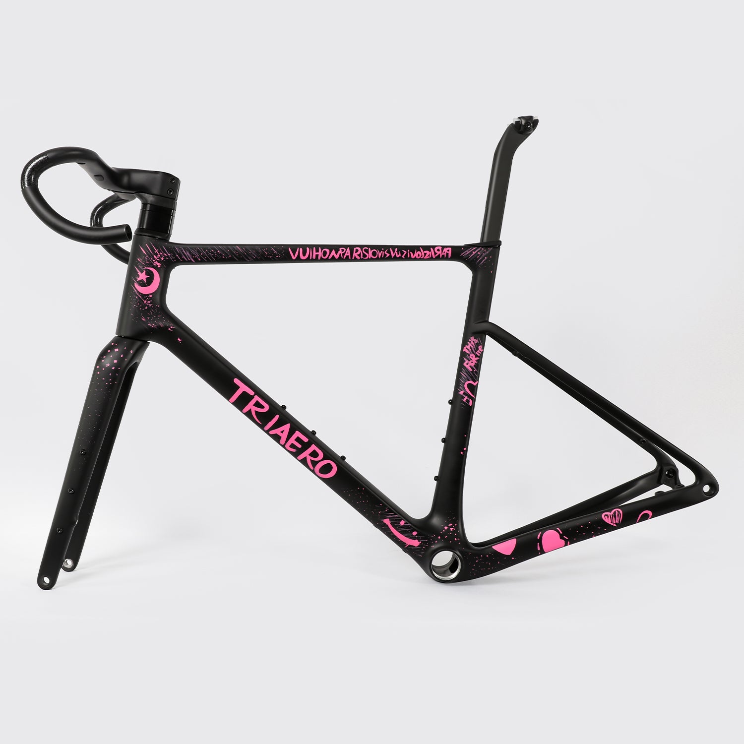 ICAN UCI Approval Gravel Bike Frame Graro With HBG01 