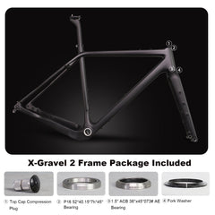 ICAN internal routing gravel frame x-gravel 2