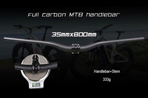 MTB Riser Handlebar HB35+ST04 - ICAN Wheels
