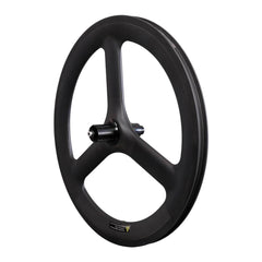 ICAN Carbon 20 inch 3 Spoke Wheelset for BMX bike /Folding bike/Road bike Clincher Tubeless Ready 
